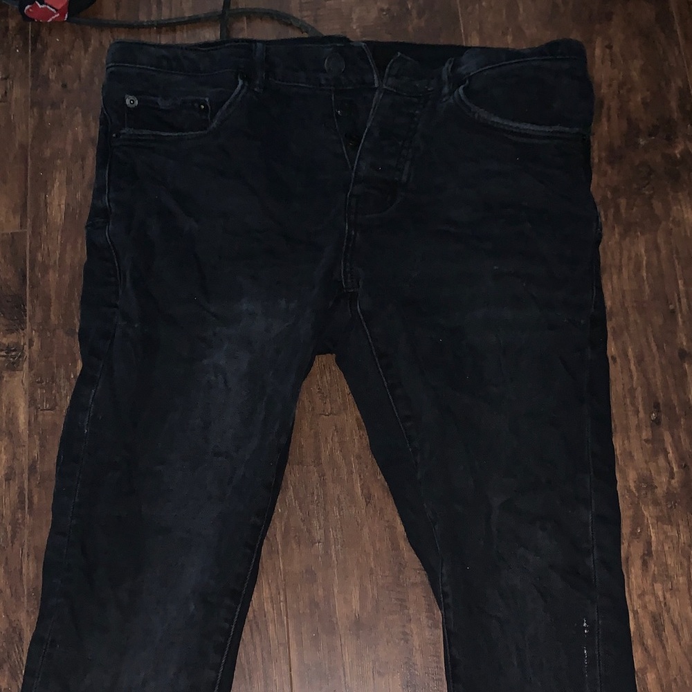 Purple Brand Men's Black Pants